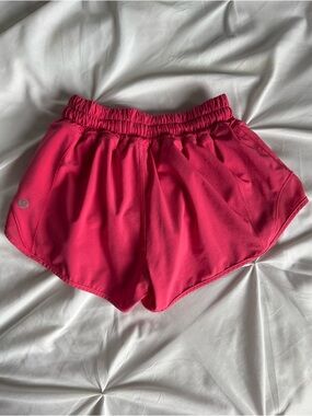 lululemon athletica Women's Hot Pink Running Shorts 2.5 | Size 0